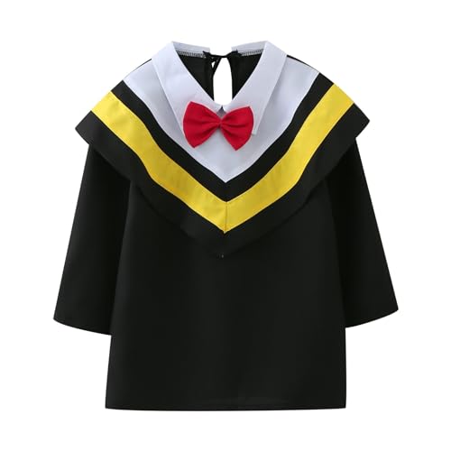 Gown Set for Kids Kindergarten Preschool Graduation Cap and Gown, Unisex Kindergarten Tassel Graduation Outfit4
