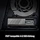 ARCTIC M2 Pro - Heatsink-Kühler für M.2 2280 SSD, mit ARCTIC TP-3 Wärmeleitpads, kompatibel mit PC & PS5, für doppelt und einseitig bestückte SSDs - Silber