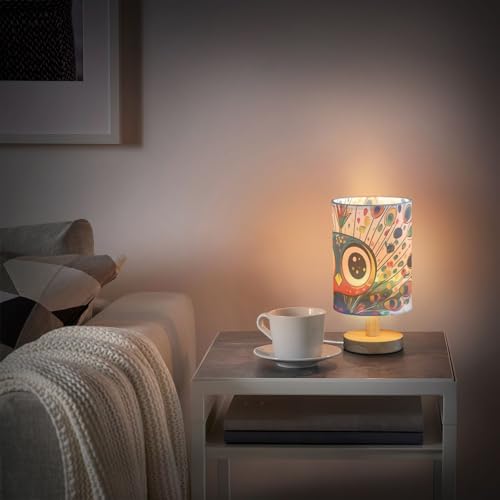 Lámpara de mesa nocturna decorativa de 13x24.7 cm miniatura 6