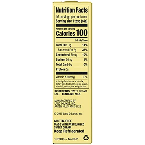 Land O Lakes® Half Stick Salted Butter, 8 Oz #TOP4