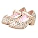 Mitlfuny Zapatos de Tango Latino para Niños Vestir Fiesta Arco Princesa Sandalias...