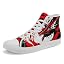 Red White Black/White