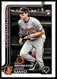 2025 Topps Update #US282 Coby Mayo Rookie Debut NM-MT Orioles Baseball Trading Card
