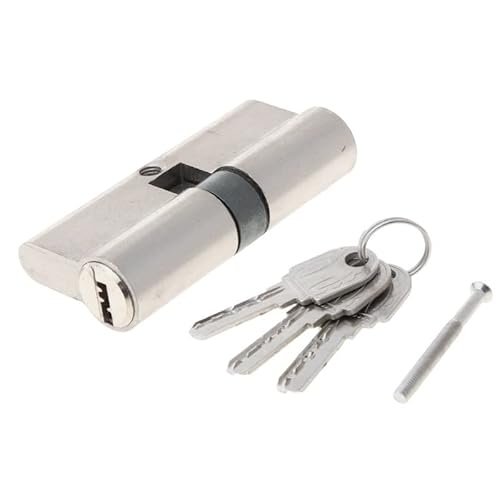 Door Lock Cylinder, Cylinder Lock Double Open Door 60/70/80/90mm Key(70mm)