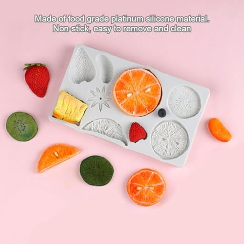 Moule à gâteau silicone design fruits haute précision - 7