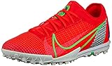Langanhaltender Tragekomfort Nike Unisex Mercurial Vapor 14 Pro Tf Fußballschuhe, Bright Crimson Metallic Silver Indigo Burst White Rage Green, 44 EU