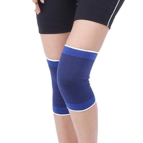 1 Pair Sport Knee Support Elbow Protect Breathable Kneepads Relieve Arthritis Injury Bandage Knee Guard