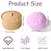 Giant Glitter Dumpling Squishy Toy with Steamer Box, Soft Giant Dumpling Fidget Toy Mystery Bao Bun Ball for Adults Birthday Holiday Present