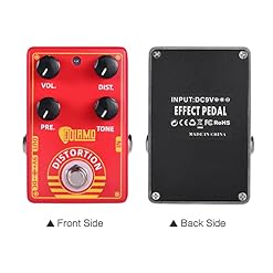 SHUIYUE D-9 Pédale d’effet pour Guitare à Distorsion avec Commandes de Volume de Distorsion de présence et Conception de… - Les Beatles, Paul McCartney, John Lennon, RIngo Starr, George Harrison SHUIYUE D-9 Pédale d'effet pour Guitare à Distorsion avec Commandes de Volume de Distorsion de présence et Conception de… – Image 2