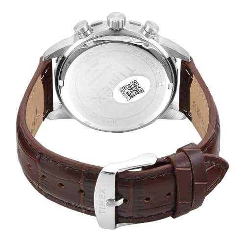Image of TIMEX Round 44mm Blue Dial Analog Men Watch - TWEG39500