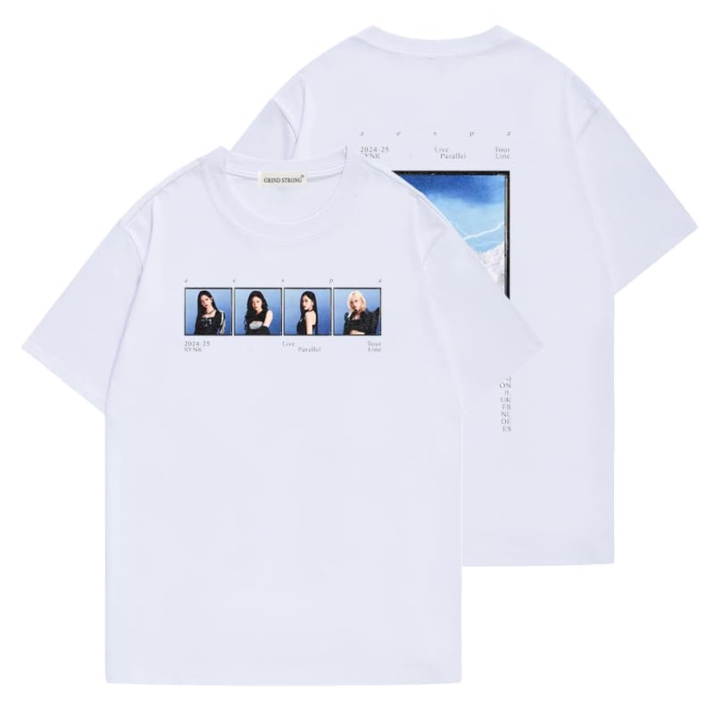 aespa TOUR SYNK 2025 ニンニンtシャツトレカ aespa TOUR SYNK 2025 ニンニンtシャツトレカ