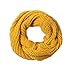 Produktbild Ducomi® Gilt Infinity - Weiche Tube Gemischt Wolle Tube - Großes Geschenk (Yellow)