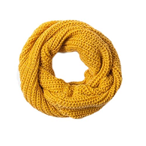Preisvergleich Produktbild Ducomi® Gilt Infinity - Weiche Tube Gemischt Wolle Tube - Großes Geschenk (Yellow)