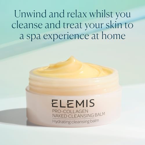 Image of ELEMIS Pro-Collagen Cleansing Balm Makeup Remover, Hydrating Facial Cleanser, Oil Cleanser, Oil Makeup Remover, Deep Cleanse
