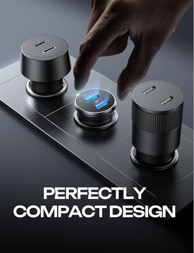 Lisen 2E790-SINGLE 90W Usb C Cigarette Lighter Adapter Fast Charger, Usb C Car Charger thumb #7