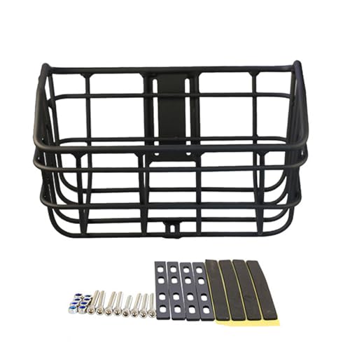 Panier métallique avant pour vélo idéal pour pique-nique et transport scolaire