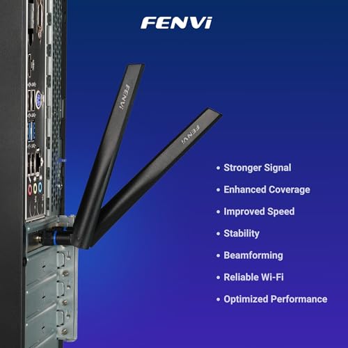 FENVI FV-AX3000S Wi-Fi 6 PCIe Adapter | Intel AX200 Chipset | 2.4Gbps Dual Band 2.4GHz & 5GHz | Bluetooth 5.2 | MU-MIMO | OFDMA | High Gain Antenna... - Image 6