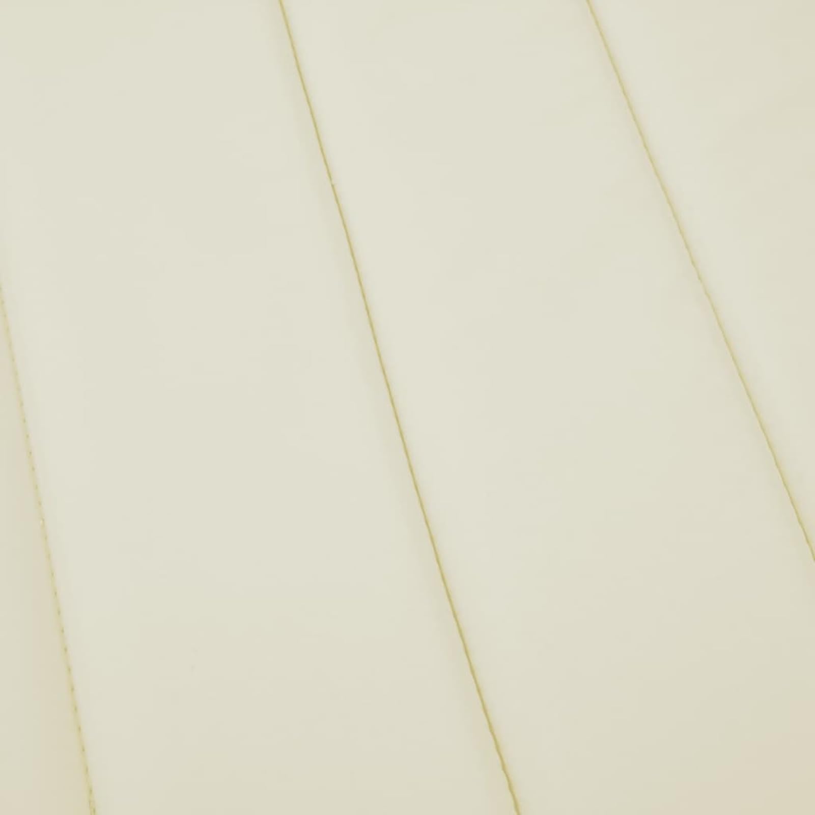 ZEYUAN Cojín de Tumbona de Tela Oxford Crema 200x70x3 cm, Cojin Tumbona Exterior, Colchonetas para Tumbonas, Colchoneta Hamaca, Cojín De Silla De Hamaca, Colchón para Tumbona