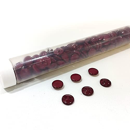 Hemispherical Resin Nazarene Buttons, 144 Pieces/Tube, Available in 13 Colors and 4 Sizes for Crafts Sewing - Image 4