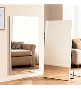 Amazon.co.jp: BRIVUE 割れない鏡 1枚3役 姿見 壁掛け 立て掛け