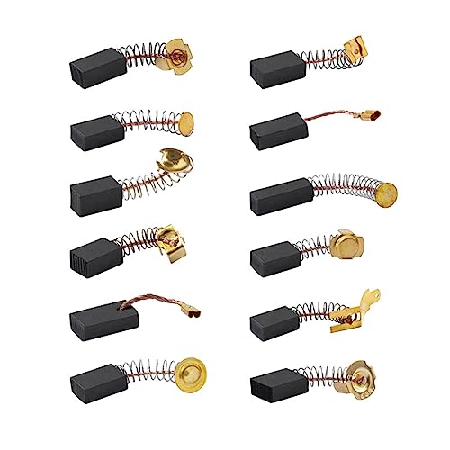 Balais de charbon pour meuleuse et perceuse électrique 6-100, pièces de rechange graphite cuivre