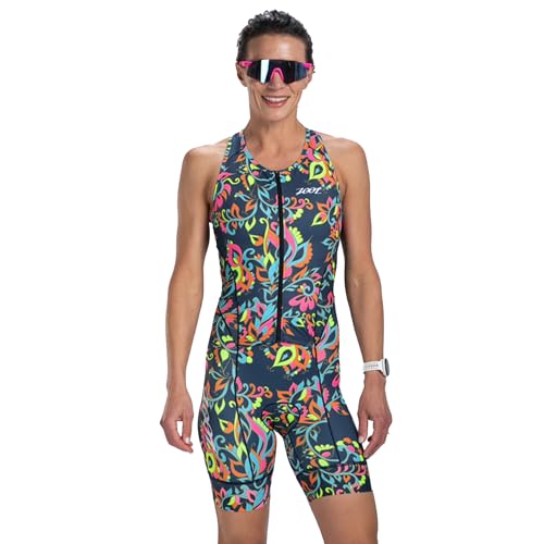 Zoot Women's LTD Tri SLVS Fz Racesuit, Sleeveless Cycle Race