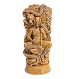 Swtgaah Nordische Götter Figur Odin Thor Loki, Kunstharz Statue Handwerk, Mythos Legende Schutzpatron Dekoration für Zuhause Studie(Loki)