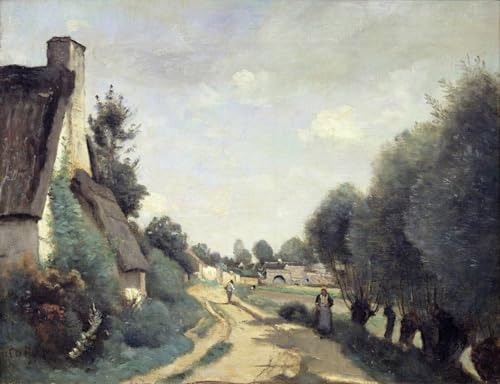 Poster Décoratif Grand Format Habillage Mur Vide Affiche Camille Corot Graffiti 60x90
