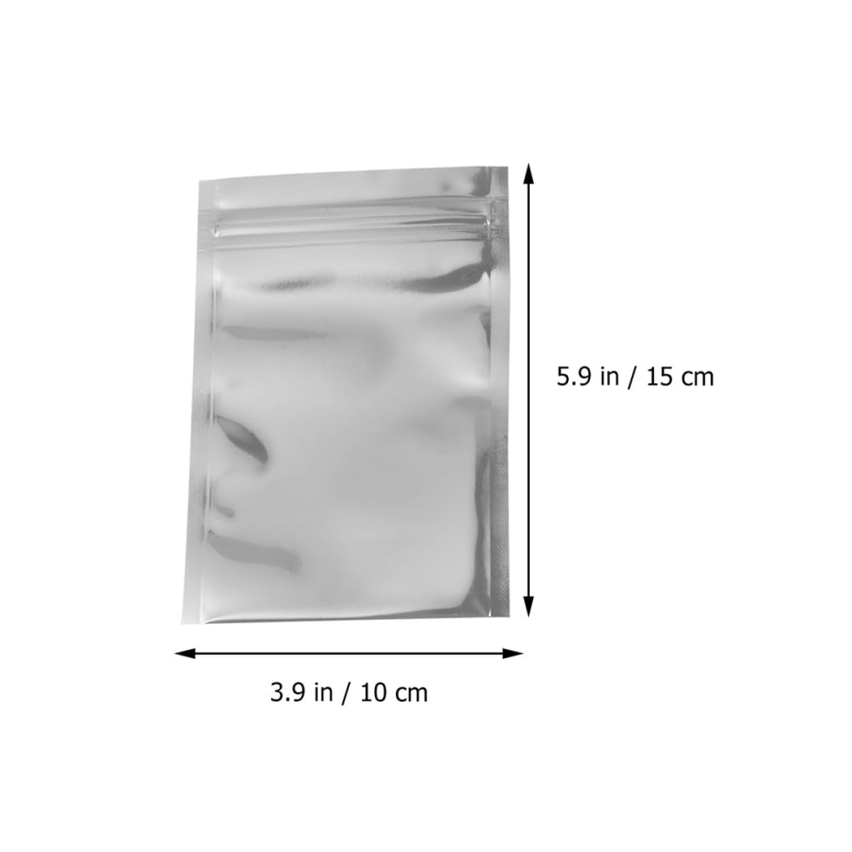 Pochettes de Antistatiques 15x10 Cm Double Revêtement en Cpp et Pet Lot de 200 et Fermeture Renforcée pour Carte Mère pour Circuits Intégrés