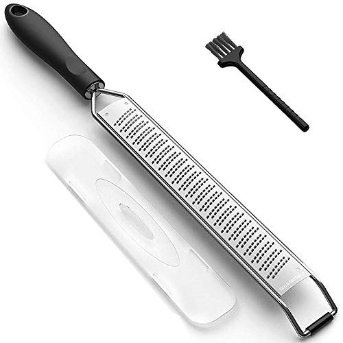 Lemon Zester Cheese Grater - Steel - Kitchen Tool Vegetables Fruits Dishwasher