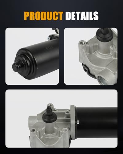 Image of ROADFAR Front Windshield Wiper Motor Fit for Ford for Ranger|for Mazda | For Ford For E-150|For Ford For Explorer Sport 2001-2003|For Mercury For Tracer 1991-1999|OE 1F8067350A|5 Pins