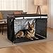 Xosjska 48Inch Wire Dog Crate Cover Durable Oxford Fabric Dog Kennel Cover Small-Dog Cage-Cover Soundproof Waterproof Sunshade for 1/2/3 Door-Dogs Cage. (48