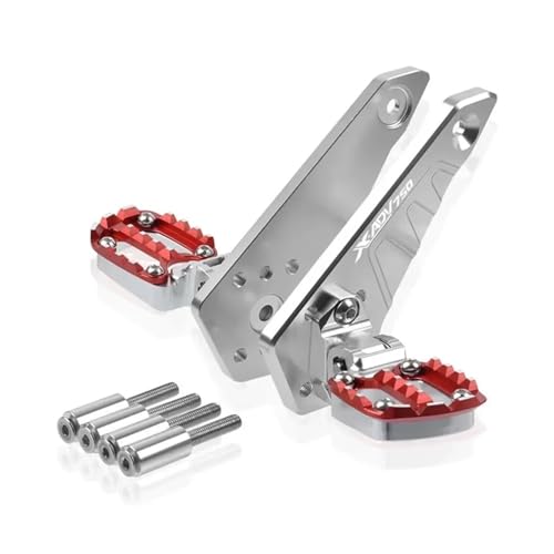 Repose-Pieds XADV 750 Pliables Grip Antidérapant Aluminium CNC Repose Pieds Passager Moto