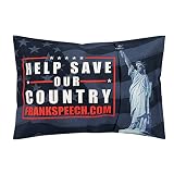 MyPillow Multi-Use Travel Pillow Compact Pillow for On-The-Go Comfort and Sleeping, Portable, Compact, Washable Pillow for Adult and Kids Neck Support [Frank Speech]