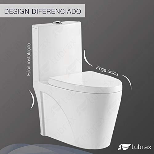 Vaso Sanitário Monobloco Completo - Caixa Acoplada Privada