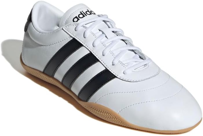 Adidas Women's Grand Court Low Top, White/Black/Gum, 8.5