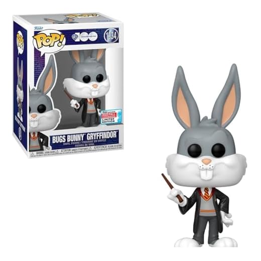 Funko Bugs Bunny Griffindor - #1334 Pop! - Looney Toons - NYCC 2023 Stickered Convention Exclusive