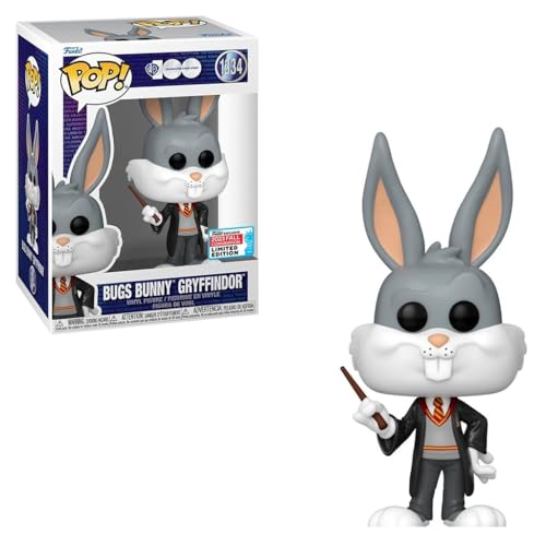 Funko Bugs Bunny Griffindor - #1334 Pop! - Looney Toons - NYCC 2023 Stickered Convention Exclusive