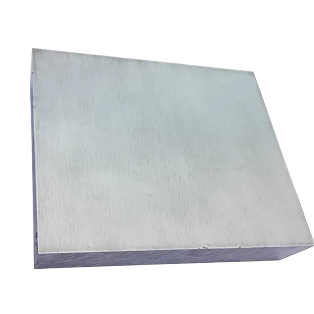7075 DIY Hardware Aluminiumplatte, Aluminiumlegierung Super Thicked Hard Block 8-50mm Dicke 1 piece(25 * 100 * 100MM)