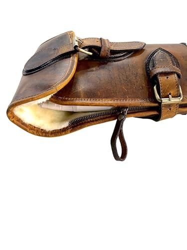 ZOLO LEATHERS Buffalo Handmade Leather Shotgun Case Rifle Scabbard 48-50" Gun Sling Rifle Slip Bag with Shoulder Strap Case Gun Case for Rifle Hunting Bag - Image 7