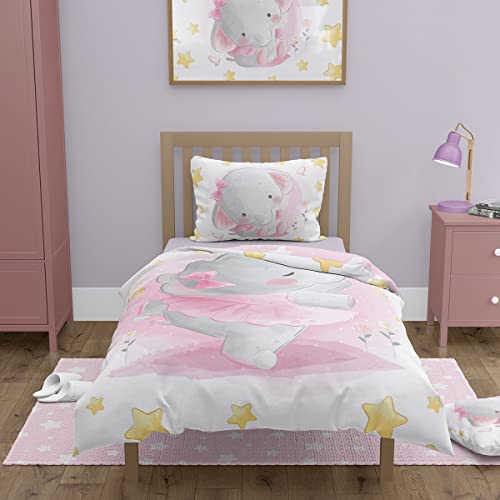 CLEAVEN Kinderbettwäsche 100x135 aus 100% Baumwolle | Baby Bettwäsche 2-teilig für Mädchen und Jungen | Kinder Bettbezug inkl. Kissenbezug 40x60 cm - Image 7