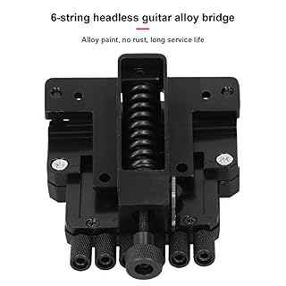 Cordier de guitare, alliage 6 cordes guitare électrique pont cordier guitare remplacement queue mise à niveau accessoire – Image 6