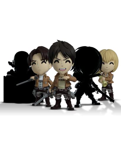 Youtooz Levi Vinyl Figure, 4.5" Levi Figure From Attack On Titan Series, Youtooz Aot Collectible Figure - Youtooz Attack On Titan Collection #TOP2