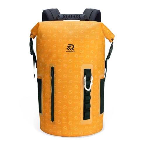 Image of Premium Roll Top Closure Cooler Backpack | Kayaking Beach Paddle Boarding Watersports, 24 Hours Insulated Leak Proof Zipperless Soft Cooler for Men for Fishing