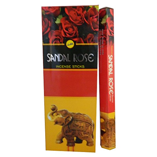 120 varillas de incienso Sandal Rose 6 cajitas Cover
