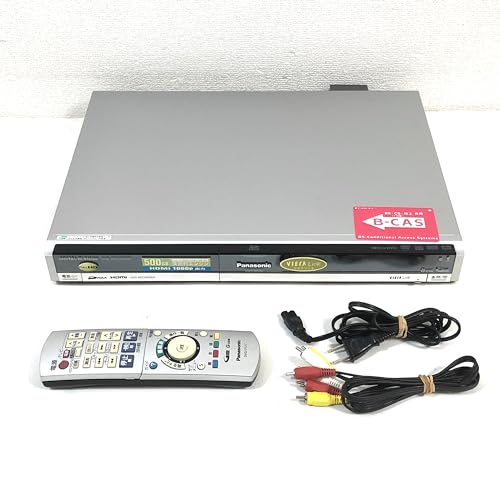 パナソニック DVD/HDDハイビジョンレコーダー DMR-XW30-S パナソニック HDD/DVDレコーダー DMR-XW30 純正リモコン付 中古