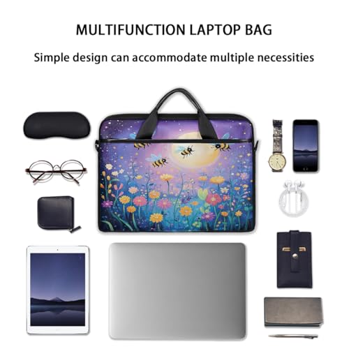 Funda para portátil colorida con flores 15 pulgadas miniatura 7