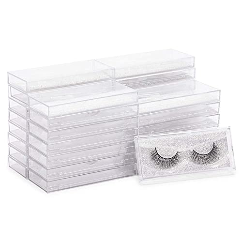 Empty Eyelash Case for False Eyelashes (4.2 x 2 In, 30 Pack)