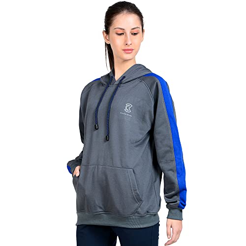 Image of Women's Sweatshirt Full Sleeve Kangaroo Pocket Pullover Hoodies - CKHD-G-08-01-S