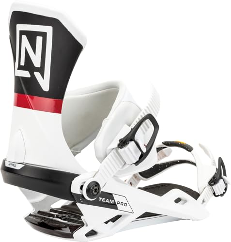 Nitro Kunststoff Team Pro '24 Snowboardbindung, White, L